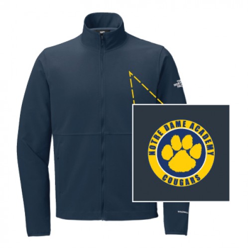 The North Face® Edge Stretch Soft Shell Jacket (Navy)